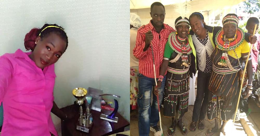 20 extremely confusing photos of Eldoret man who successfuly impersonated female athlete