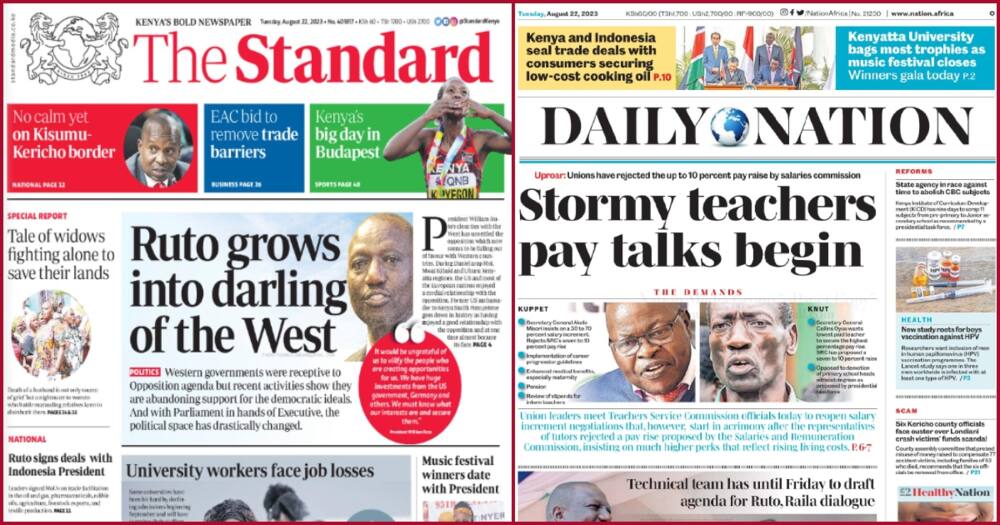 Kenyan Newspapers Review