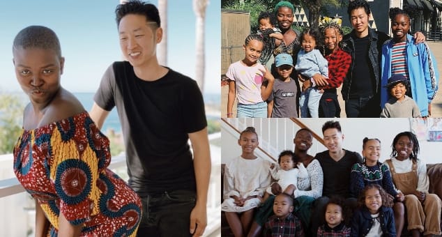 11 Inspiring Photos Of Multicultural Family With Six Adorable Children Tuko Co Ke