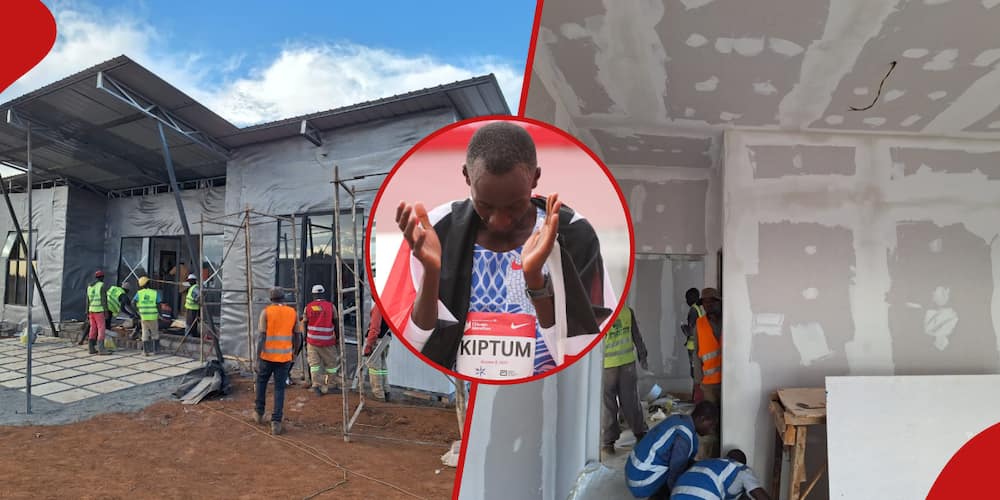 Kelvin Kiptum: Photos Show Interior Of Marathoner's Unfinished House As 