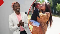 Juliani Shares Photo of 1st Born Daughter with Brenda Wairimu, Showers Her with Love: "My Heart"