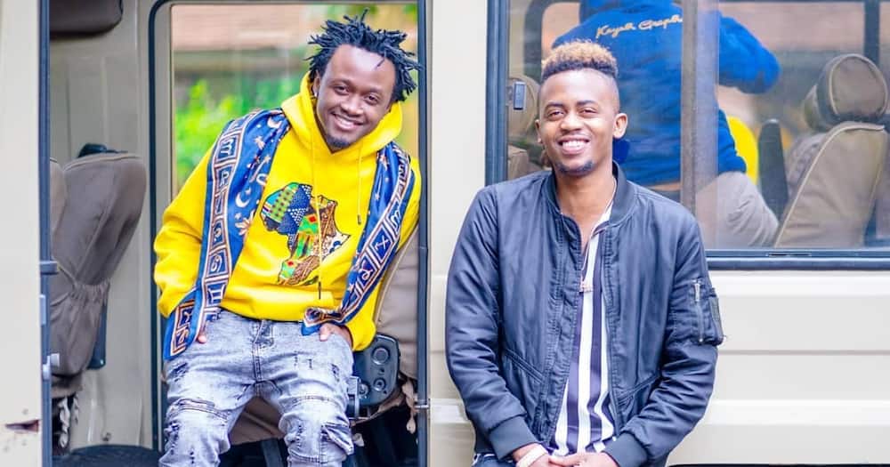 Weezdom was signed with Bahati's recording label but they parted ways. Photo: Weezdom.