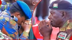 Francis Ogolla: KDF Officers Emotional, Shed Tears During Last Military Ceremony of Departed Boss