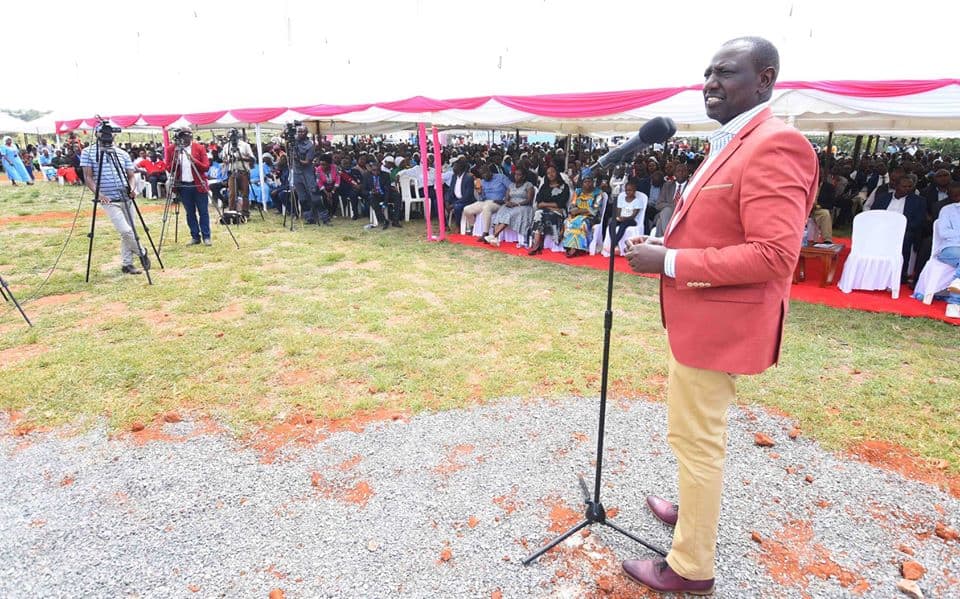 William Ruto asks leaders to stop mentioning his name during BBI rallies
