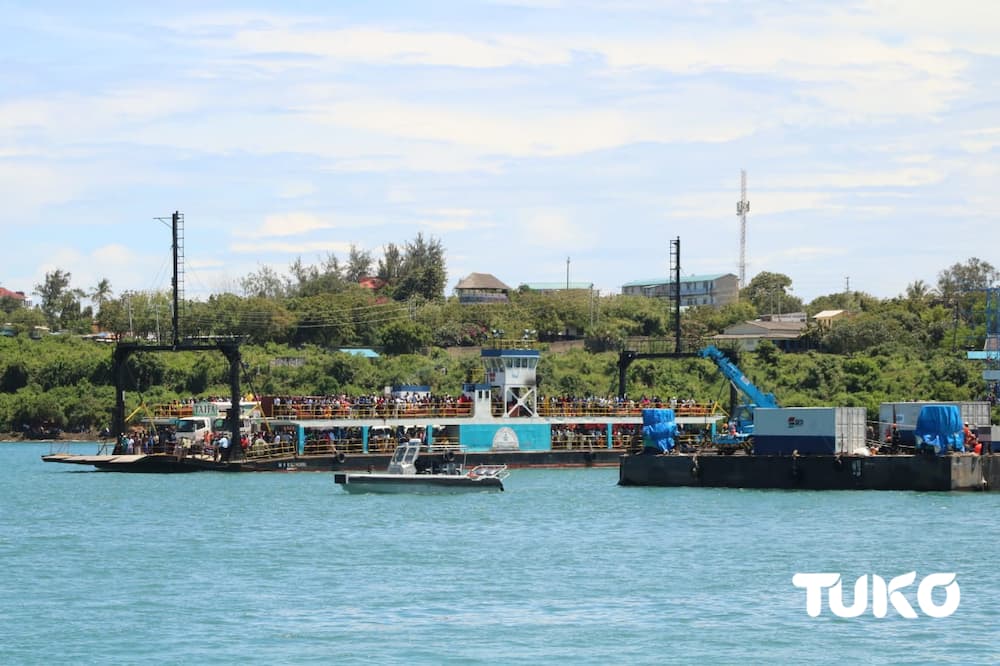 Scare as MV Likoni ferry stalls midway channel, pushed to shore by another vessel