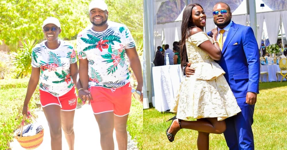 Akothee flaunts her thriving relationship with Nelly Oaks.
