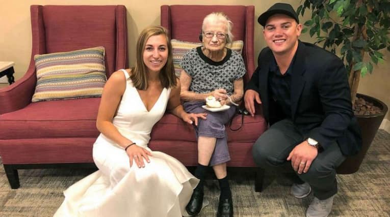 Couple hold second 'wedding' at bride’s 95-year-old grandmother’s nursing home after she missed main ceremony