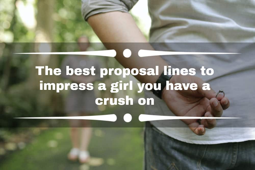Best proposal lines to impress a girl