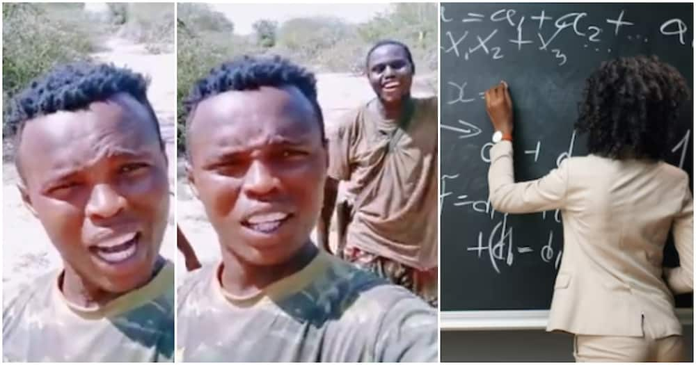 KDF man's epic response to maths teacher.