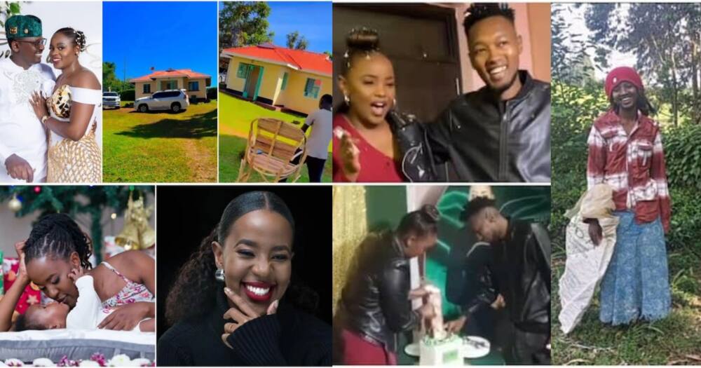 They were the trending celebrities who made headlines this week. Photo: Cebbie Koks, Dorea Chege, Shiko Shiks, Lilian Nganga