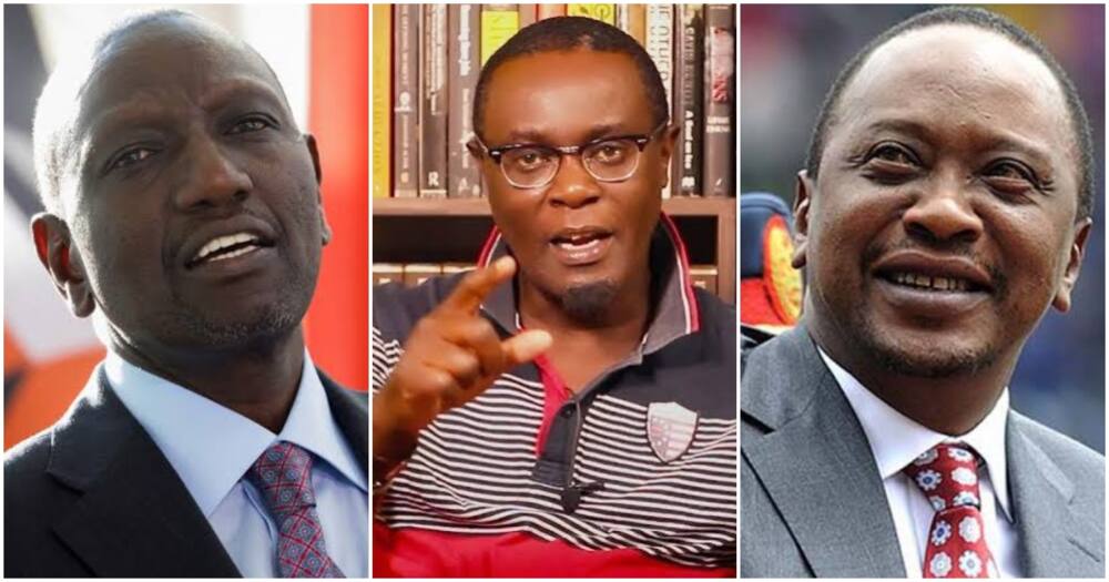 Mutahi Ngunyi Ajitolea Kuwapatanisha Rais William Ruto na Mtangulizi Wake Uhuru Kenyatta