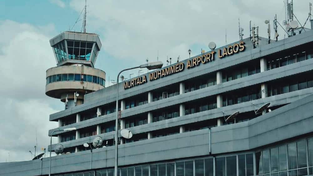 The Murtala Muhammed Airport in Nigeria.