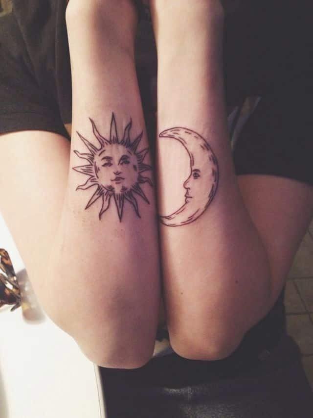 35 Hot Sun and Moon Tattoos Ideas [2024 Inspiration Guide] | Hand tattoos, Sun  tattoos, Face tattoos