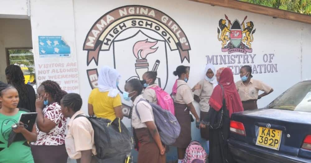 Mama Ngina Girls Secondary School, Mombasa closed indefinitely.