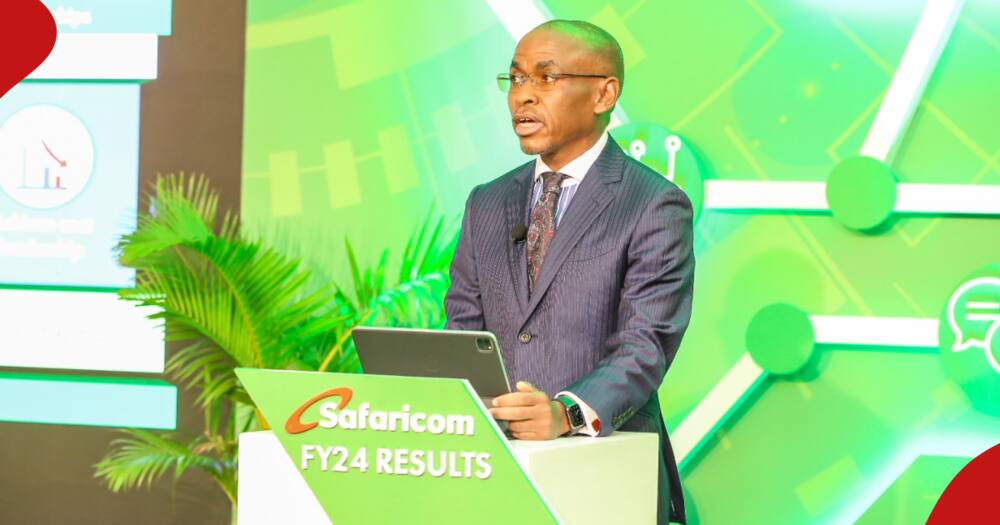 Safaricom CEO Peter Ndegwa was optimistic about the firm's future.