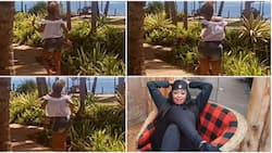 Lilian Muli Does Cheeky Dance in Booty Shorts as She Celebrates Start of 2023 at Beach