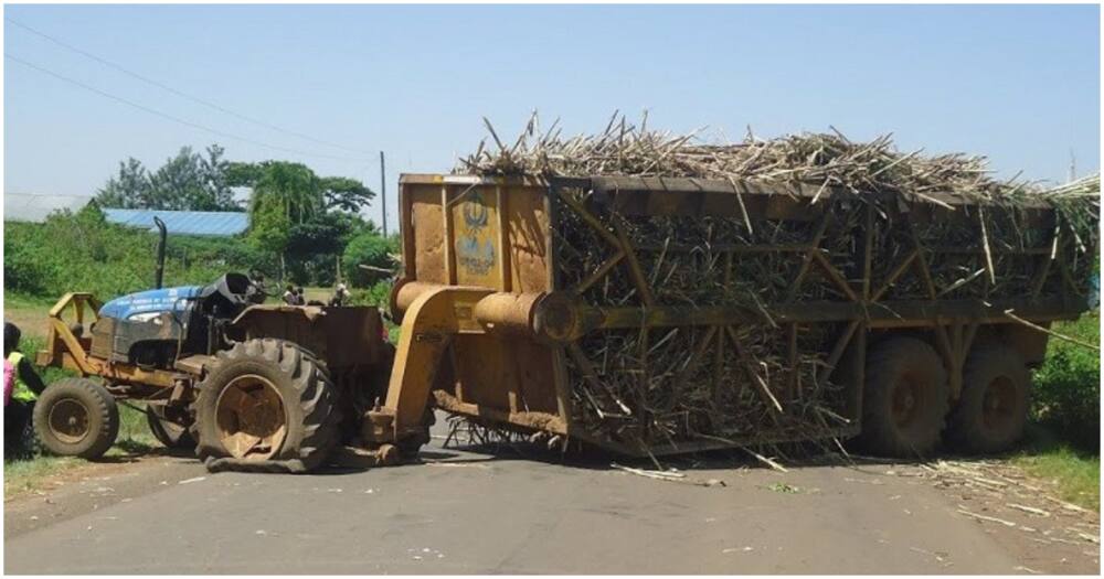 A loaded Tractor