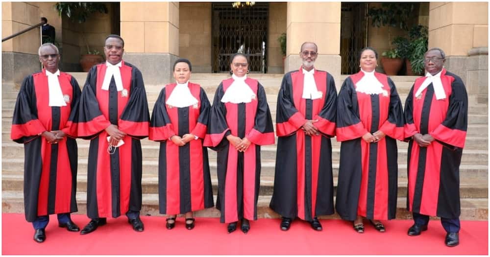 Supreme court judges. Photo: The Judiciary.