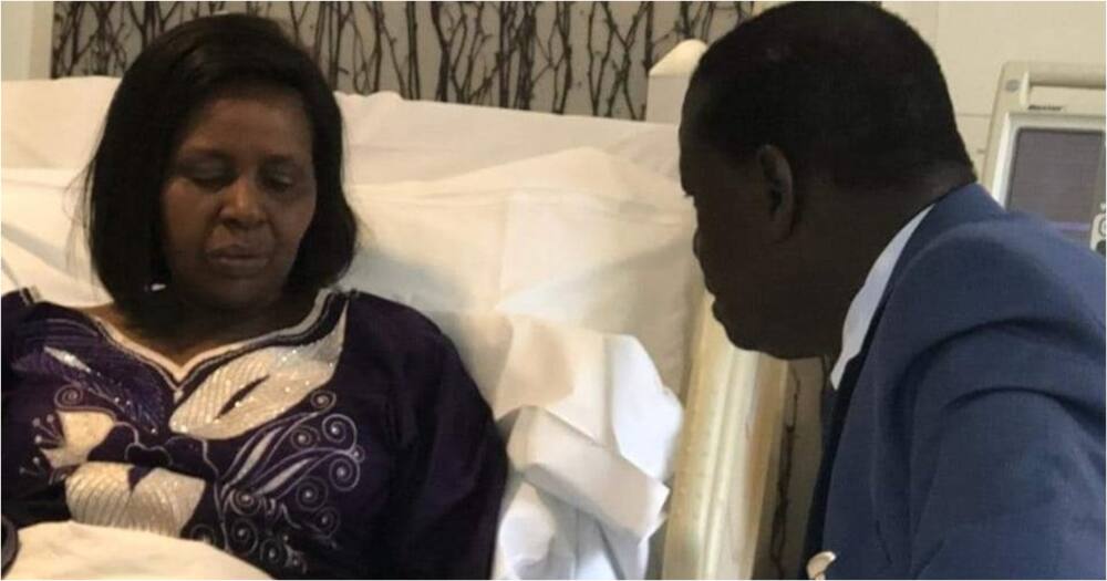 Joyce Laboso: ODM leader Raila visits ailing Bomet governor in London hospital