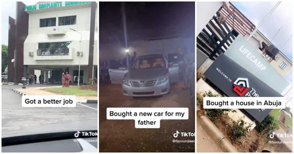 Favour, Nigerian lady buys car, Abuja, new job