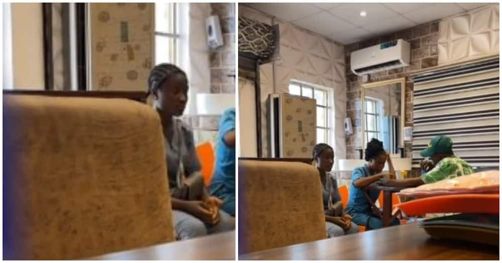 Drama at date, relationship drama, man refuses to buy lady food