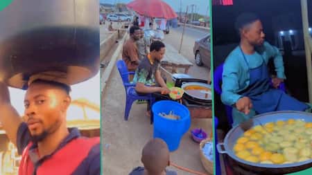 Graduate Becomes Beans Seller after 4 Years in University, Shares Video of His Hustle