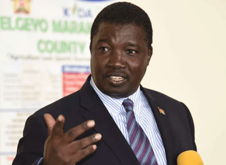 Former Kerio Valley Development Authority MD David Kimosop vows to stay in office