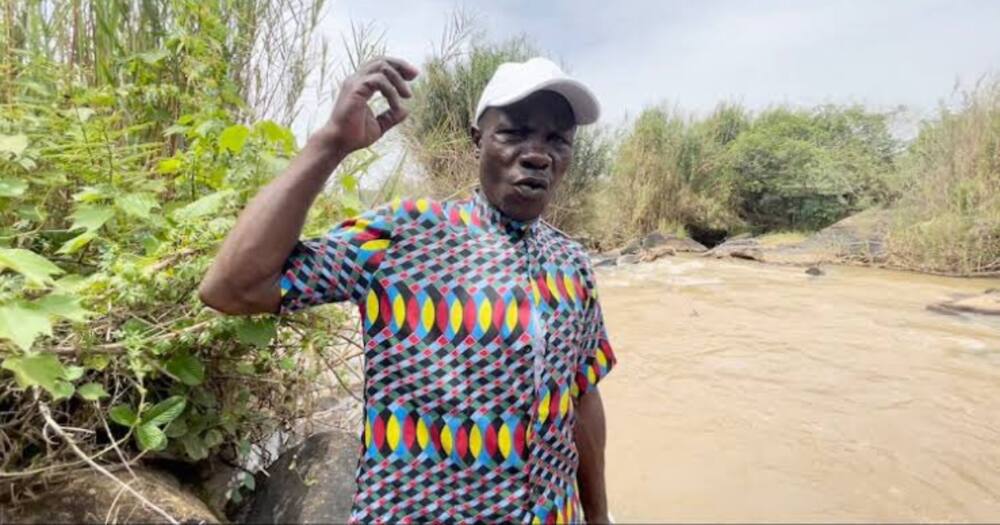 Nicholas Okore, a diver.