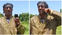 Elderly Man Becomes Internet Sensation for Funny Phone Call: "Kata Simu"