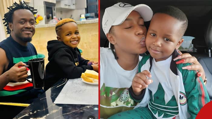 Diana, Bahati Say Son Majesty Doesn't Know Swahili and Only Speaks English