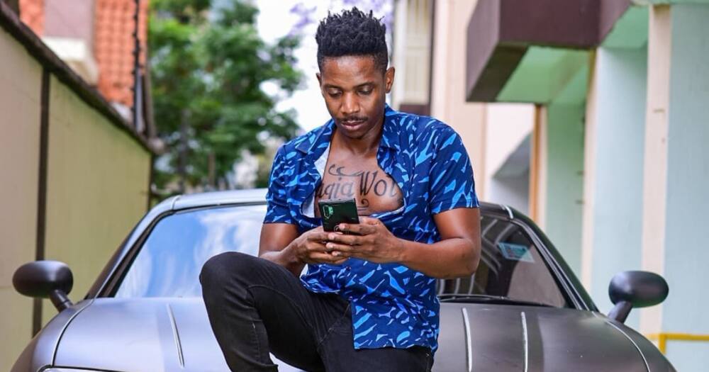 Eric Omondi celebrates Jacque Maribe and son Zahari.