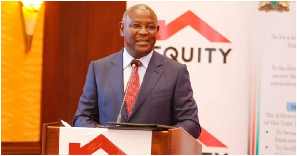 Equity Bank MD James Mwangi.