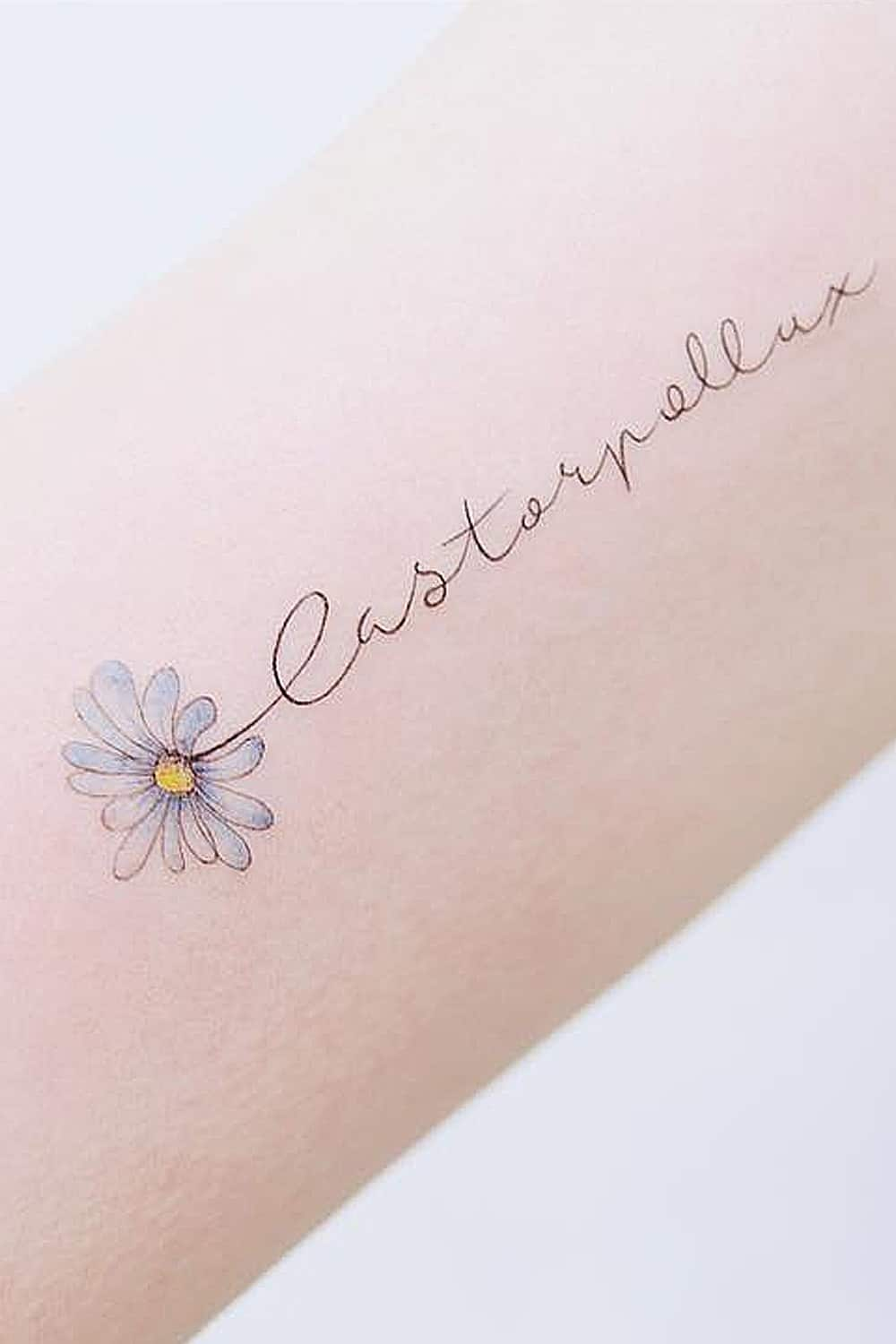 daisy quarter sleeve tattooTikTok Search