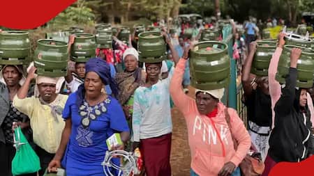Trans Nzoia MCA Donates 625 Cooking Gas Cylinders to Women in Slum and Rural Areas