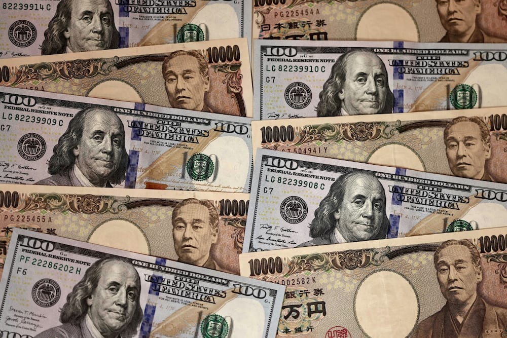 The dollar extended losses against the yen as well as the pound and euro after the Federal Reserve acknowledged progress in the fight against inflation