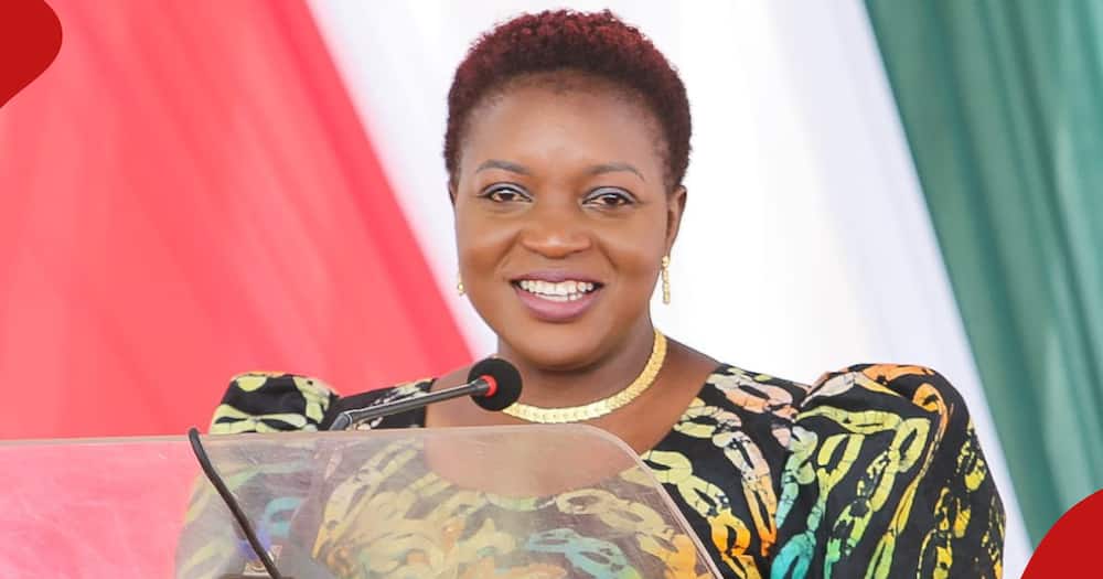 Kenyan Health Cabinet Secretary Susan Nakhumicha.