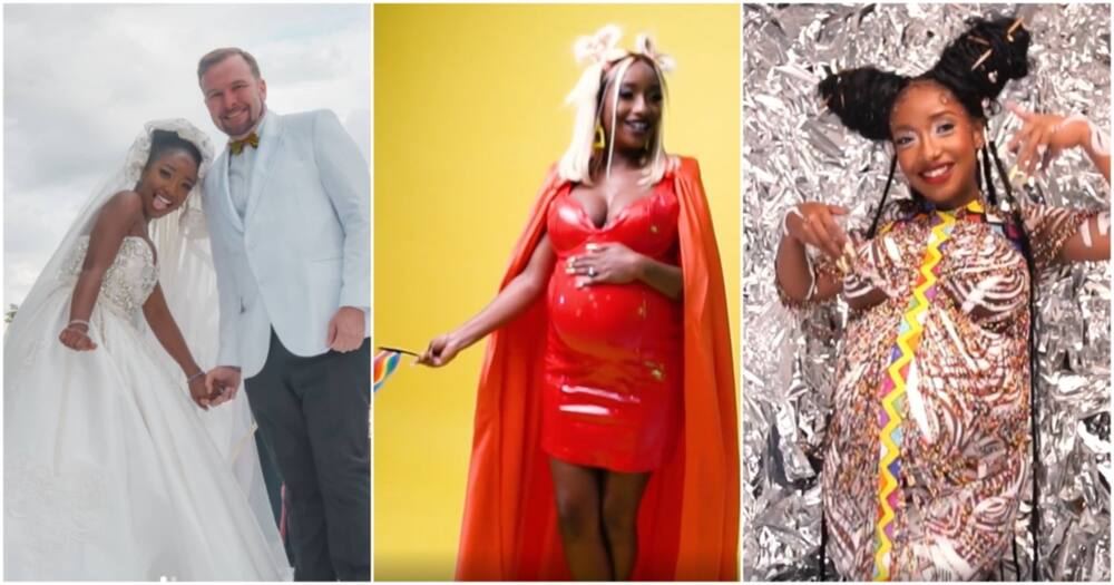 Anita Nderu, Mzungu Hubby Announce Pregnancy with Unique Baby Bump Photo  Shoot Months After Wedding - Tuko.co.ke