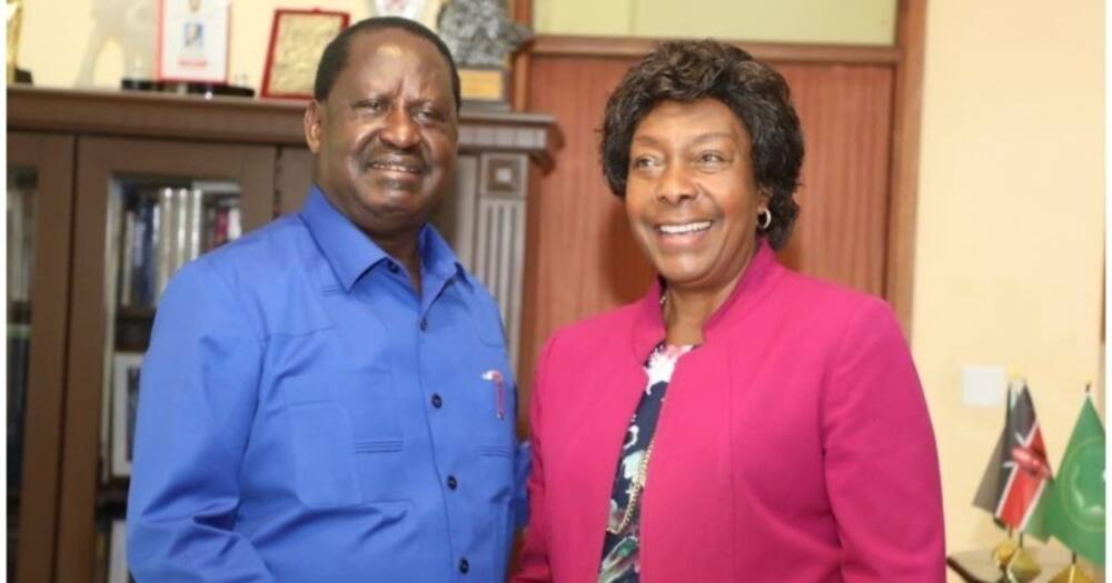 Charity Ngilu (right) is one of the governors supporting Raila Odinga.