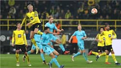 Erling Haaland scores Insane Ronaldo-like header to help Dortmund secure important victory