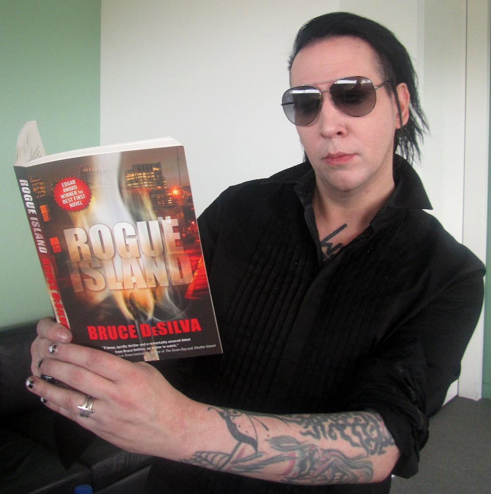 Marilyn Manson with no makeup