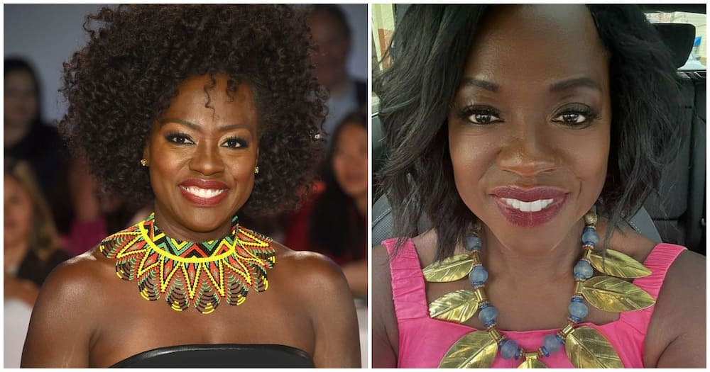 Viola Davis wears beautiful Kenyan Necklace