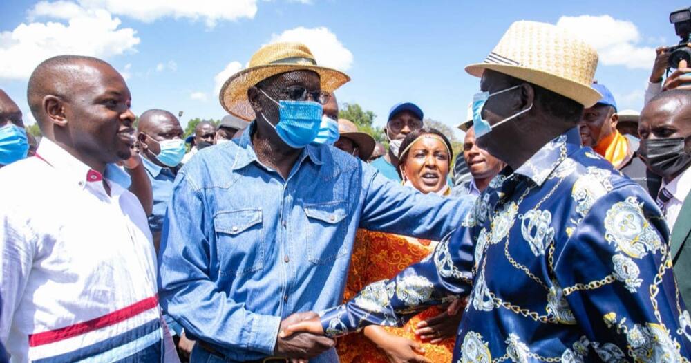 Raila aahidi kumaliza matapeli na kuinua biashara ya Mahindi Trans Nzoia