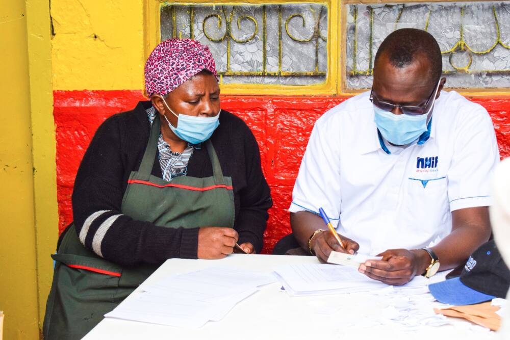 NHIF biometric registration