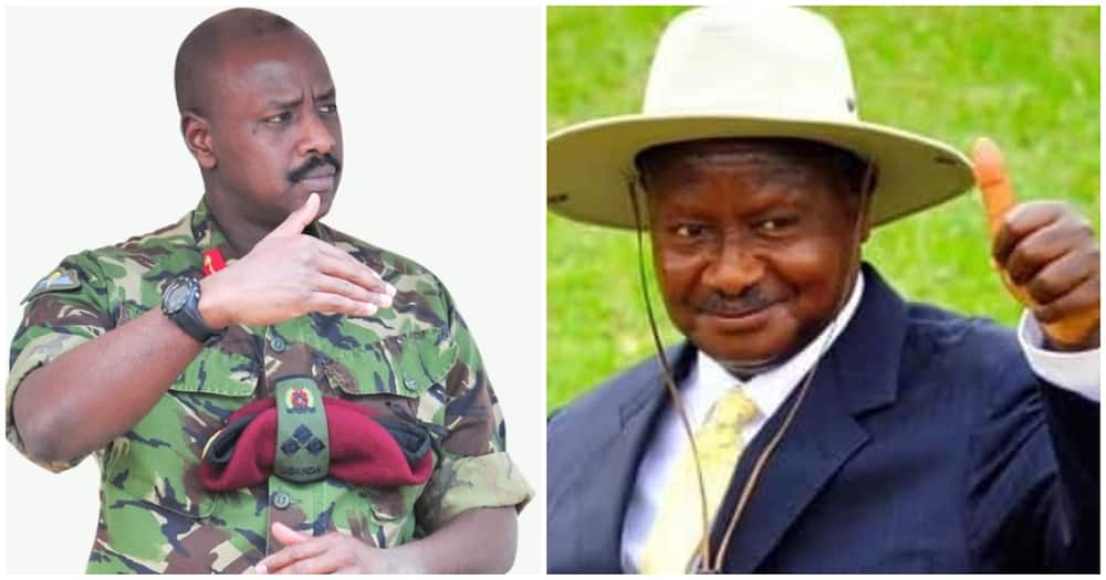 Mwanawe Museveni Ambaye ni Jenerali wa Jeshi Atume Jumbe za Kivita Kuhusu Nairobi