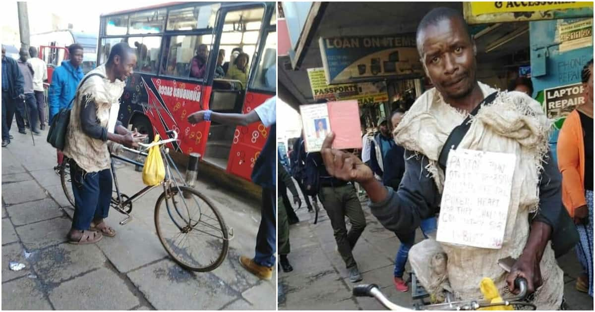 Kisii pastor rides bicycle from village to Nairobi in search for driver's job