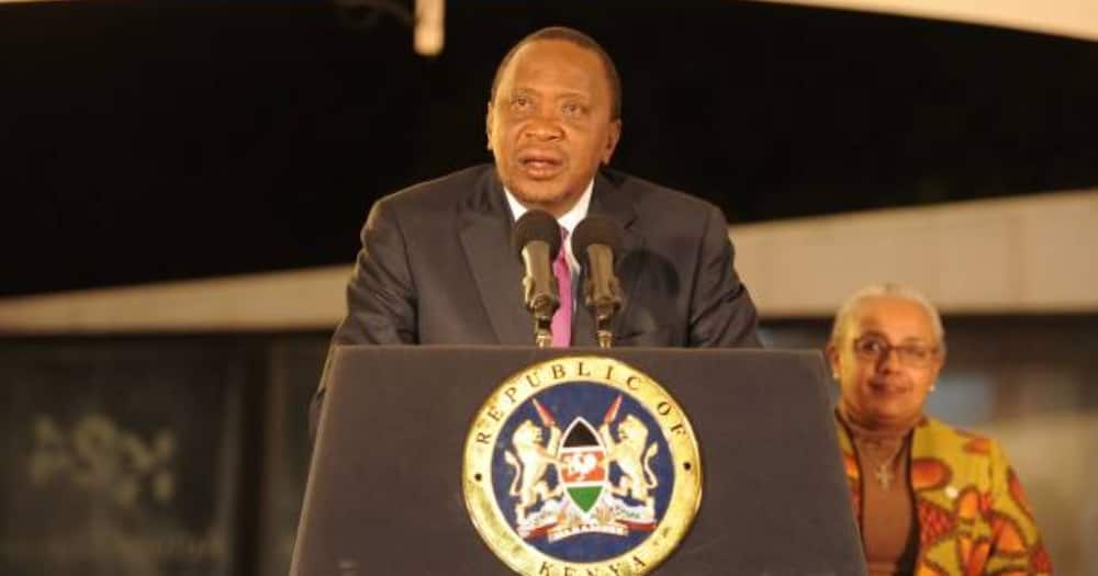 Uhuru congratulated Kenyans for working together with the government to fight against the COVID-19 pandemic.