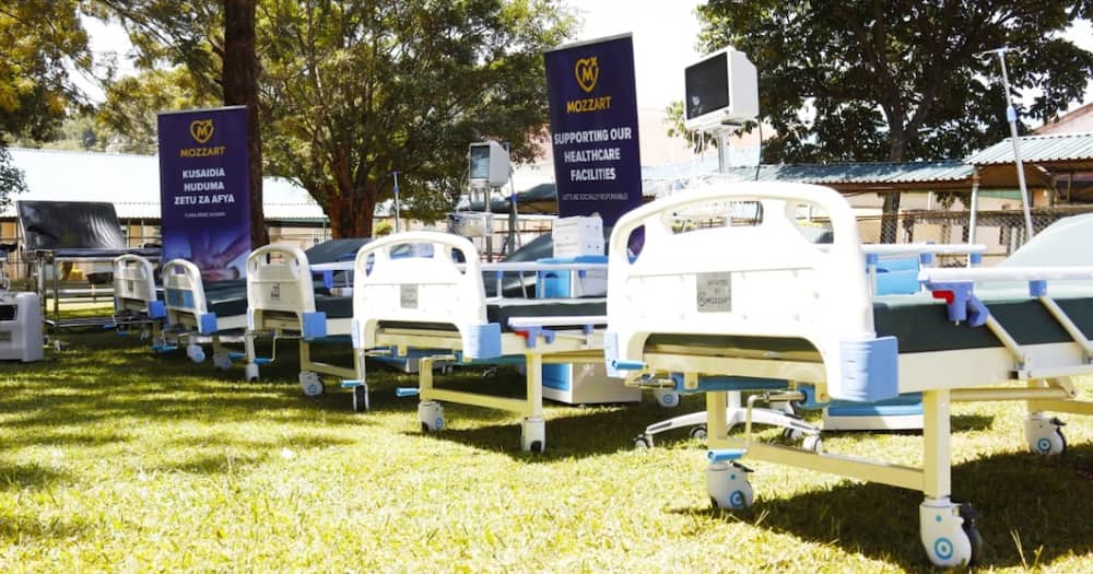 Mozzart donates equipment worth KSh 3 million to Kakamega General Hospital