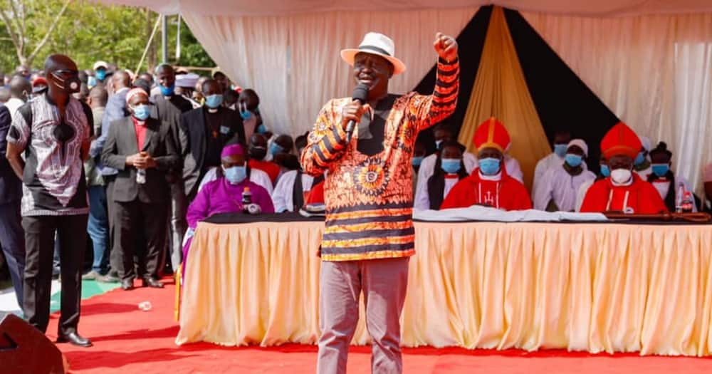 Raila Odinga Warns of Political Tsunami in 2022: "We're Assembling Heavy Machine"