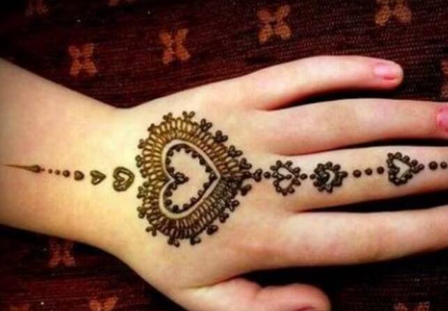 mehndi designs for kids