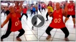 When grandma goes zumba: Cool senior lady busts a move and makes everyone go 'Wow!'